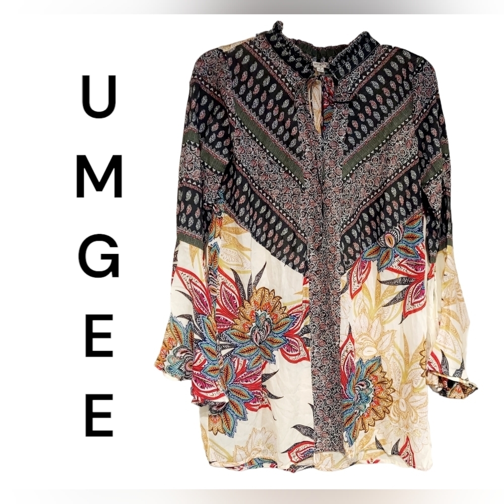 Umgee dress multi color womens size small